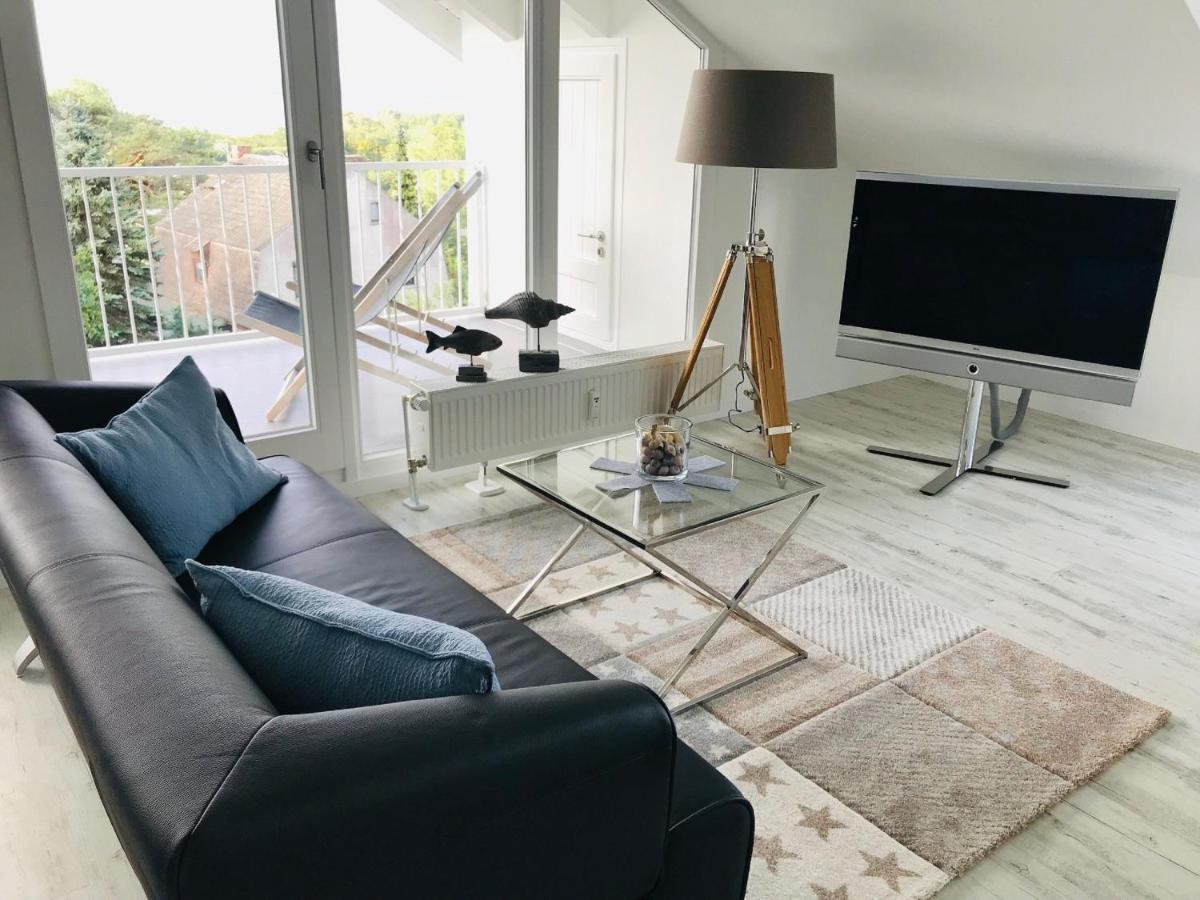 Moderne Ferienwohnung Mit Balkon, Meerblick - Ferienresidenz Zwei Boddenfewo 1-5 Lietzow Екстер'єр фото